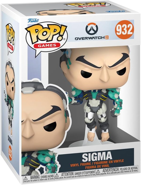Funko POP! Games: Overwatch 2 - Sigma - Overwatch - Collectable Vinyl Figure - Gift Idea - Official Merchandise - for Kids & Adults - Video Games Fans - Model Figure for Collectors and Display