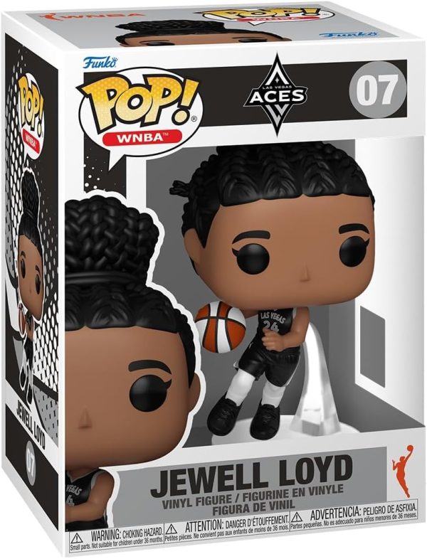 Funko Pop! WNBA: Las Vegas Aces - Jewell Loyd - Collectable Vinyl Figure - Gift Idea - Official Merchandise - Toys for Kids & Adults - Sports Fans - Model Figure for Collectors and Display