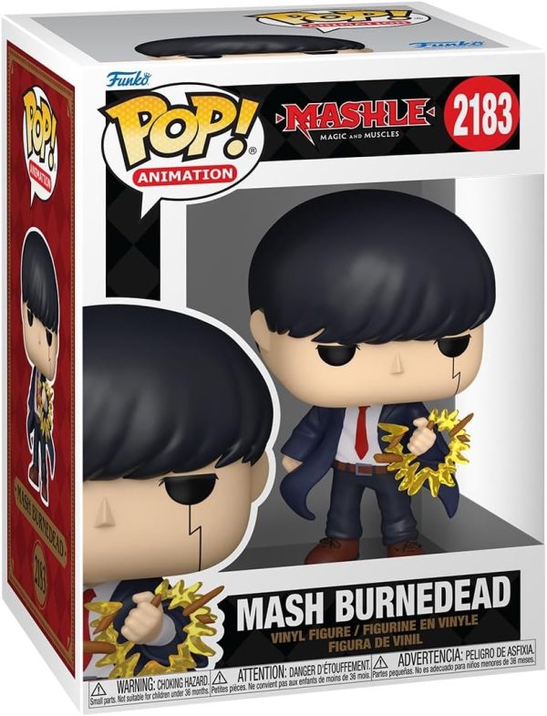 Funko Pop! Animation: Mashle - Mash Burnedead - Collectable Vinyl Figure - Gift Idea - Official Merchandise - Toys for Kids & Adults - Anime Fans - Model Figure for Collectors and Display