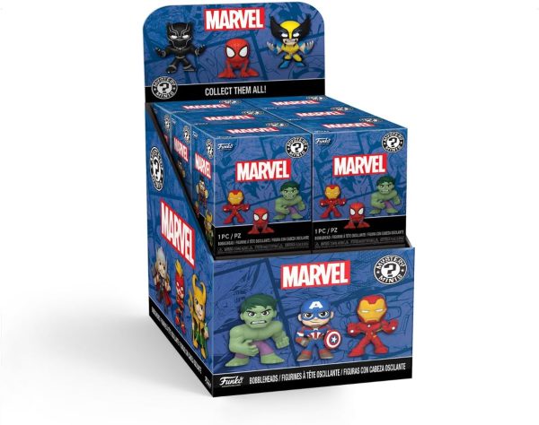 Funko Mystery Mini - Marvel Heroes - 1 of 12 to Collect - Styles Vary - Collectable Vinyl Figure - Gift Idea - Official Merchandise - for Kids & Adults - Marvel Fans - Mini Figure for Collectors