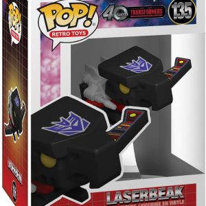 Funko Pop Retro Toys: Transformers: Generation 1-40th Anniversary. Laserbeak - 1/6 Odds for Rare Chase Variant - (Styles May Vary) - Collectable Vinyl Figure - Gift Idea - Official Merchandise