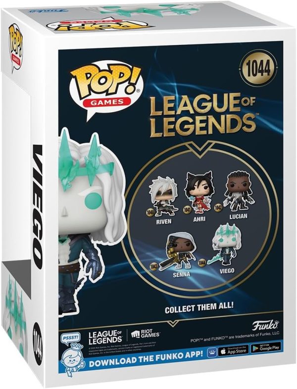 Funko POP Games: LOL - Viego - League of Legends - Collectable Vinyl Figure - Gift Idea - Official Merchandise - for Kids & Adults - Video Games Fans - Model Figure for Collectors and Display