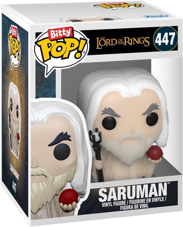 Funko Bitty POP! Lord of The Rings - Witch King. 4-Pack? and A Surprise Mystery Mini Figure - 0.9 Inch (2.2 Cm) - Lord of The Rings Collectable - Stackable Display Shelf Included - Gift Idea