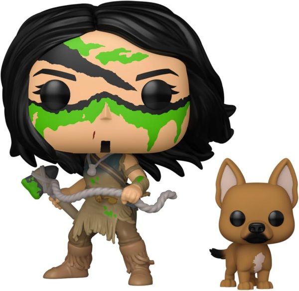 Funko Pop! Plus: Prey - Naru with Sarii - Glow in The Dark - Collectable Vinyl Figure - Gift Idea - Official Merchandise - Toys for Kids & Adults - Disney Fans - Figure for Collectors and Display