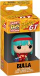 Funko POP! Keychain: DBGT - Bulla - Dragon Ball Novelty Keyring - Collectable Mini Figure - Stocking Filler - Gift Idea - Official Merchandise - Anime Fans - Backpack Decor