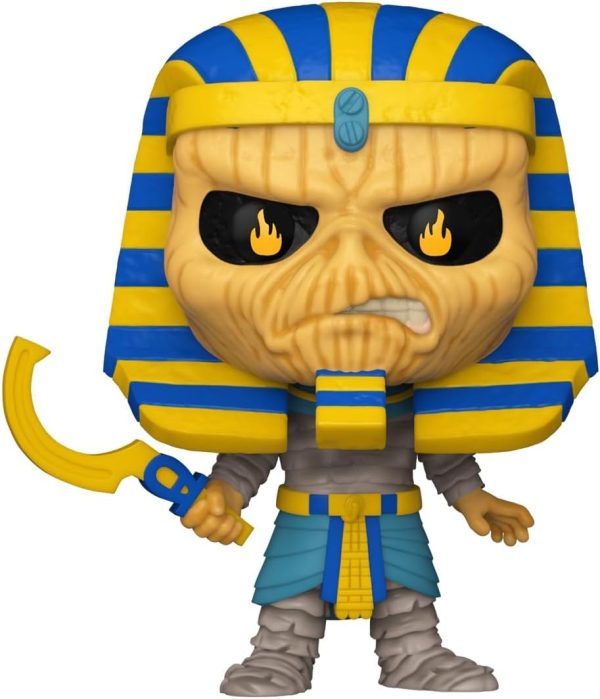 Funko POP Rocks: Iron Maiden - Pharaoh Eddie - Pharoah - Collectable Vinyl Figure - Gift Idea - Official Merchandise - for Kids & Adults - Music Fans - Model Figure for Collectors and Display