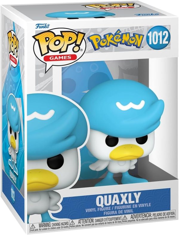 Funko Pop! Games: Pokemon - Quaxly - Collectable Vinyl Figure - Gift Idea - Official Merchandise - for Kids & Adults - Video Game Fans - Model Figure for Collectors and Display