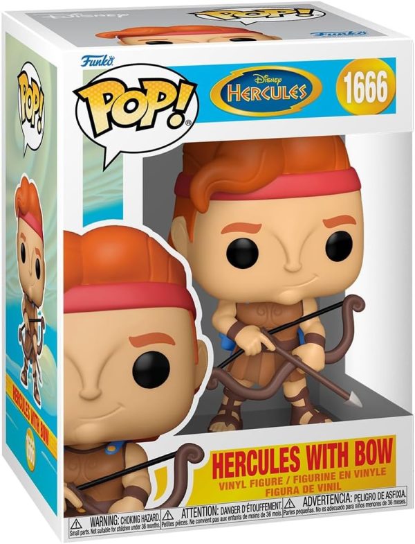 Funko Pop! Disney: Hercules - Hercules with Bow - Collectable Vinyl Figure - Gift Idea - Official Merchandise - Toys for Kids & Adults - Disney Fans - Model Figure for Collectors and Display