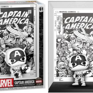 Funko POP Comic Cover: Marvel's 85th Anniversary - Captain America - Marvel Comics - Collectable Vinyl Figure - Gift Idea - Official Merchandise - for Kids & Adults - Movies Fans