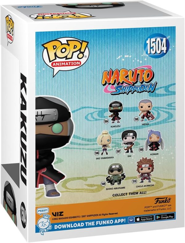 Funko POP! Animation: Naruto - Kakuzu - Collectable Vinyl Figure - Gift Idea - Official Merchandise - for Kids & Adults - Anime Fans - Model Figure for Collectors and Display
