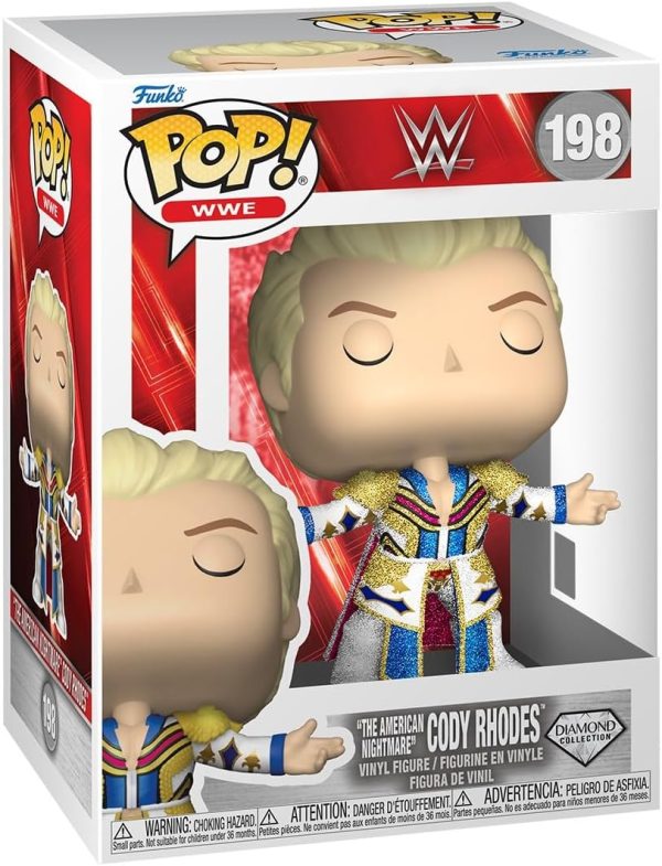 Funko Pop! WWE: The American Nightmare Cody Rhodes - Collectable Vinyl Figure - Gift Idea - Official Merchandise - Toys for Kids & Adults - Sports Fans - Model Figure for Collectors and Display