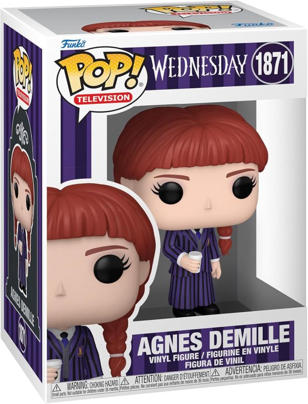 Funko Pop! TV: Wednesday - Agnes DeMille - Collectable Vinyl Figure - Gift Idea - Official Merchandise - Toys for Kids & Adults - TV Fans - Model Figure for Collectors and Display