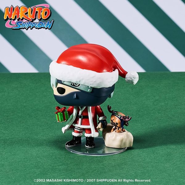 Funko Pop! Plus: Naruto Shippuden - Kakashi Hatake with Pakkun - Holiday - Collectable Vinyl Figure - Gift Idea - Official Merchandise - Toys for Kids & Adults - Anime Fans - for Collectors & Display