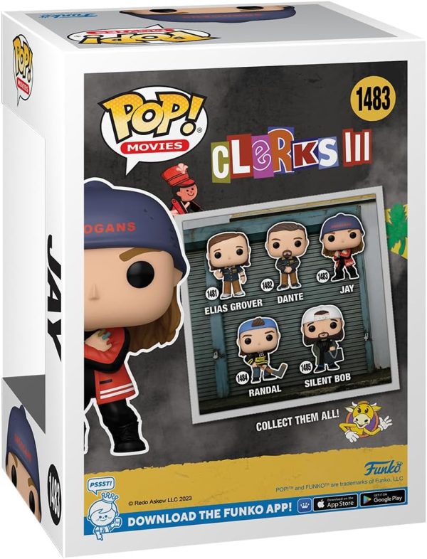 Funko POP! Movies: Clerks 3 - Jay - Collectable Vinyl Figure - Gift Idea - Official Merchandise - for Kids & Adults - Movies Fans - Model Figure for Collectors and Display