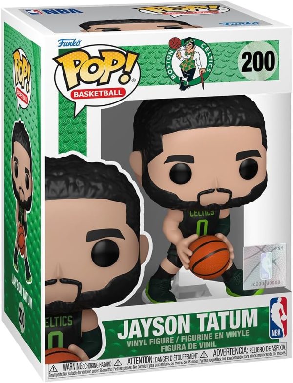 Funko Pop NBA: Boston Celtics - Jayson Tatum - (24-25 City Edition) - Collectable Vinyl Figure - Gift Idea - Official Merchandise - Toys for Kids & Adults - Sports Fans - Model Figure for Collectors