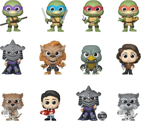 Funko Mystery Mini: Teenage Mutant Ninja Turtles (TMNT) - Single Item per Purchase - Collectable Vinyl Figure - Gift Idea - Official Merchandise - Toys for Kids & Adults - Mini Figure for Collectors