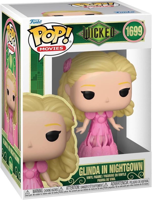 Funko POP Movies: Glinda in Nightgown - Wicked - Collectable Vinyl Figure - Gift Idea - Official Merchandise - for Kids & Adults - Movies Fans - Model Figure for Collectors and Display