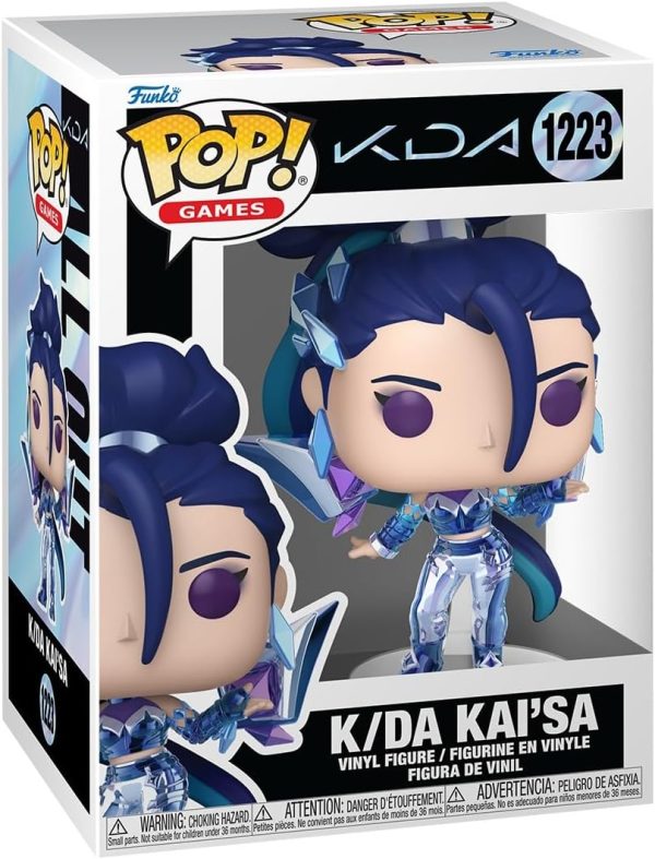 Funko Pop! Games: League of Legends - K/DA Kai'Sa - Collectable Vinyl Figure - Gift Idea - Official Merchandise - Toys for Kids & Adults - Video Games Fans - Model Figure for Collectors