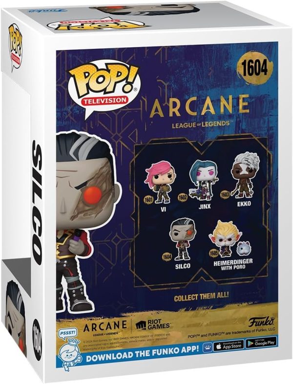 Funko POP TV: Arcane LOL - Silco - Arcane: League of Legends - Collectable Vinyl Figure - Gift Idea - Official Merchandise - for Kids & Adults - TV Fans - Model Figure for Collectors and Display