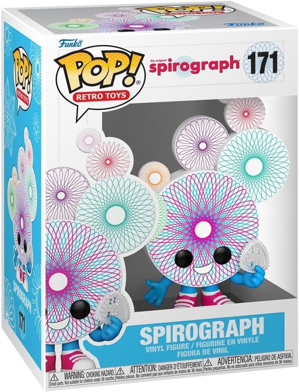 Funko Pop! Games: Spirograph - 1/6 Odds for Rare Chase Variant - Collectable Vinyl Figure - Gift Idea - Official Merchandise - Toys for Kids & Adults - Hasbro Fans