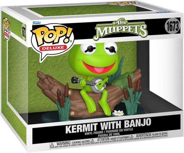 Funko Pop! TV: The Muppets - Kermit with Banjo - Collectable Vinyl Figure - Gift Idea - Official Merchandise - Toys for Kids & Adults - Model Figure for Collectors