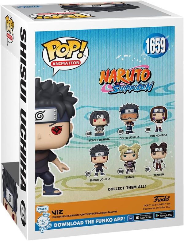Funko POP! Animation: Naruto - Shisui Uchiha with Kunai - Glow in The Dark - Collectable Vinyl Figure - Gift Idea - Official Merchandise - for Kids & Adults - Anime Fans