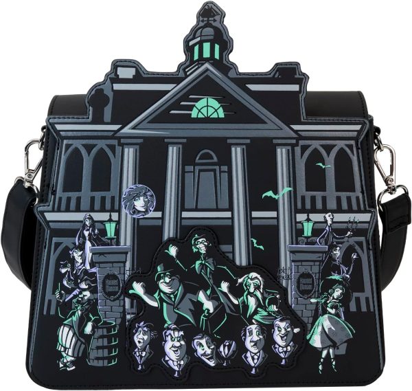 Loungefly Disney: Haunted Mansion Crossbody Purse. Amazon Exclusive