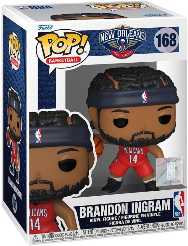 Funko Pop Collectible Toy Figure - Brandon Ingram - NBA - Collectable Vinyl Figure - Gift Idea - Official Merchandise - Toys for Kids & Adults - Sports Fans