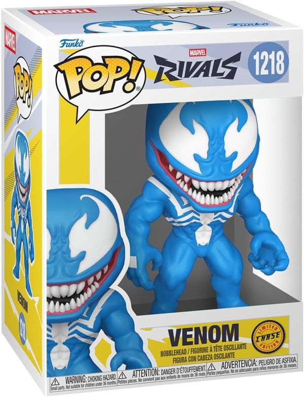 Funko Pop! Games: Marvel Rivals - Venom - 1/6 Odds for Rare Chase Variant - Collectable Vinyl Figure - Gift Idea - Official Merchandise - Toys for Kids & Adults - Marvel Fans