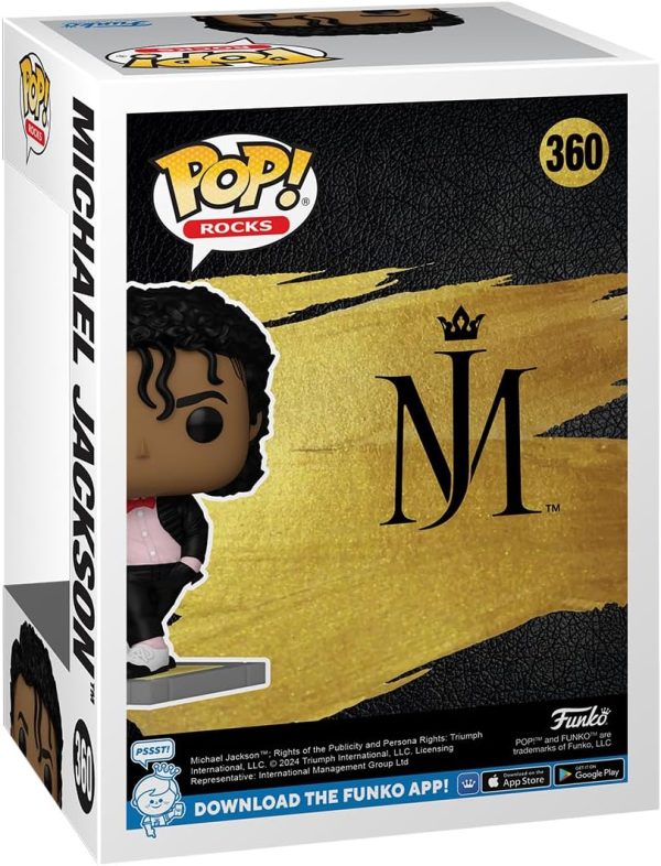 Funko POP! Rocks: Michael Jackson - (Billie Jean) - Collectable Vinyl Figure - Gift Idea - Official Merchandise - for Kids & Adults - Music Fans - Model Figure for Collectors and Display