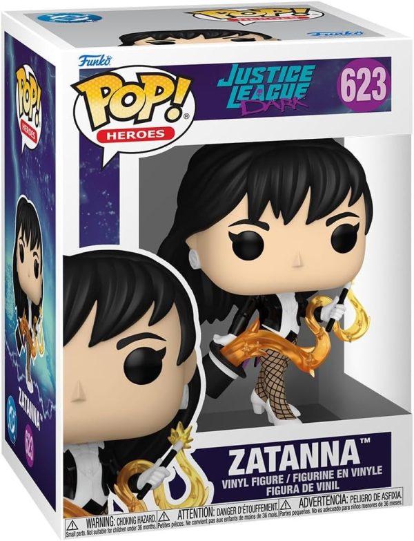 Funko Pop! Heroes: Justice League Dark - Zatanna - DC Comics - Collectable Vinyl Figure - Gift Idea - Official Merchandise - Toys for Kids & Adults - Superheroes Fans - for Collectors and Display
