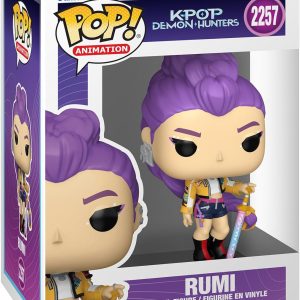 Funko Pop! Animation: Kpop Demon Hunters - Rumi - Collectable Vinyl Figure - Gift Idea - Official Merchandise - Toys for Kids & Adults - TV Fans - Model Figure for Collectors