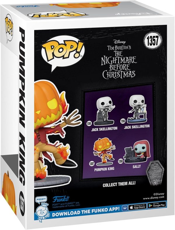 Funko POP! Disney: The Nightmare Before Christmas 30th - PUM Packin Kingpkin King - Collectable Vinyl Figure - Gift Idea - Official Merchandise - for Kids & Adults - Movies Fans