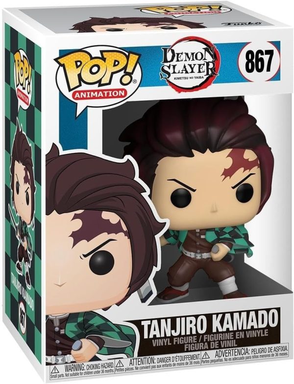 Funko Pop! Plus: Demon Slayer - Tanjiro Kamado - Collectable Vinyl Figure - Gift Idea - Official Merchandise - Toys for Kids & Adults - Anime Fans - Model Figure for Collectors