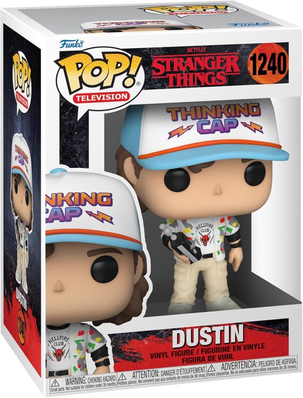 Funko Pop! TV: Stranger Things - Dustin Vinyl Figure