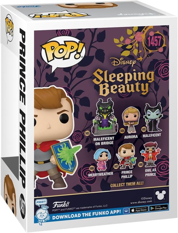 Funko POP! Disney: Sleeping Beauty 65th Anniversary - Prince Phillip - Collectable Vinyl Figure - Gift Idea - Official Merchandise - for Kids & Adults - Movies Fans - Model Figure for Collectors