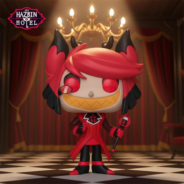 Funko Pop! Animation: Hazbin Hotel - Alastor - 1/6 Odds for Rare Chase Variant - Collectable Vinyl Figure - Gift Idea - Official Merchandise - Toys for Kids & Adults - Animation Fans
