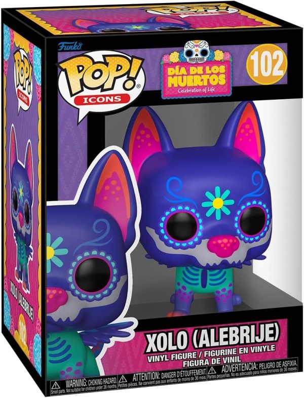 Funko Pop! Icon: Dia De Los Muertos - Xolo (Alebrije) - Collectable Vinyl Figure - Gift Idea - Official Merchandise - Toys for Kids & Adults - Movies Fans - Model Figure for Collectors and Display