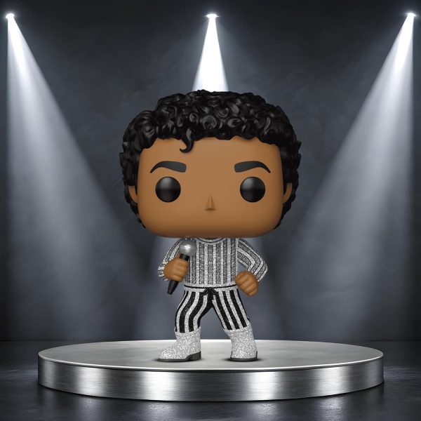 Funko Pop Rocks: MJ - Michael Jackson - Rock with You - Glitter - Collectable Vinyl Figure - Gift Idea - Official Merchandise - Toys for Kids & Adults - Cartoon/Animation Fans