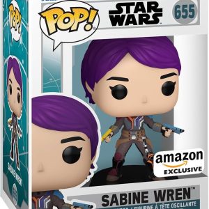 Funko POP! Star Wars: Ahsoka TV - Sabine Wren - Glow in The Dark - Collectable Vinyl Figure - Gift Idea - Official Merchandise - for Kids & Adults - TV Fans
