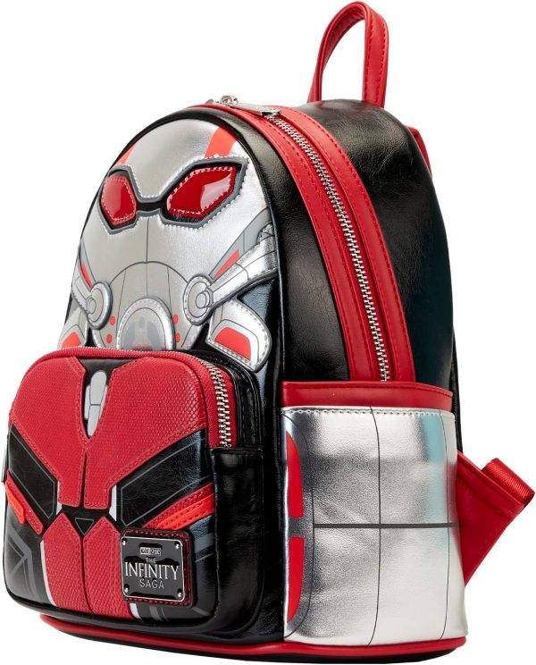 Loungefly Backpack Marvel - Ant-man - Backpack - Cute Collectable Bag - Gift Idea - Official Merchandise - for Boys. Girls Men and Women - Movies Fans