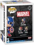 Funko Pop Marvel: Split - Captain America/Steve Rogers - Marvel Comics - Collectable Vinyl Figure - Gift Idea - Official Merchandise - Toys for Kids & Adults - Superheroes Fans