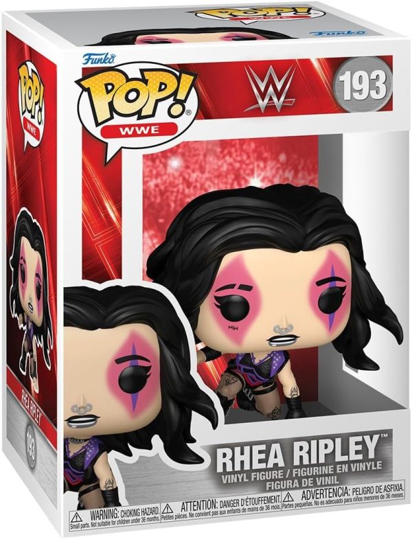 Funko Pop! WWE: Rhea Ripley - Wrestlemania 40-1/6 Odds for Rare Chase Variant - Collectable Vinyl Figure - Gift Idea - Official Merchandise - Toys for Kids & Adults - Sports Fans