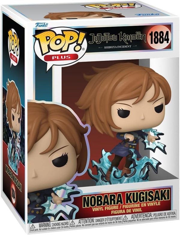 Funko Pop! Plus: Jujutsu Kaisen - Nobara - 1/6 Odds for Rare Chase Variant - Glow in The Dark - Collectable Vinyl Figure - Gift Idea - Official Merchandise - Toys for Kids & Adults - Anime Fans