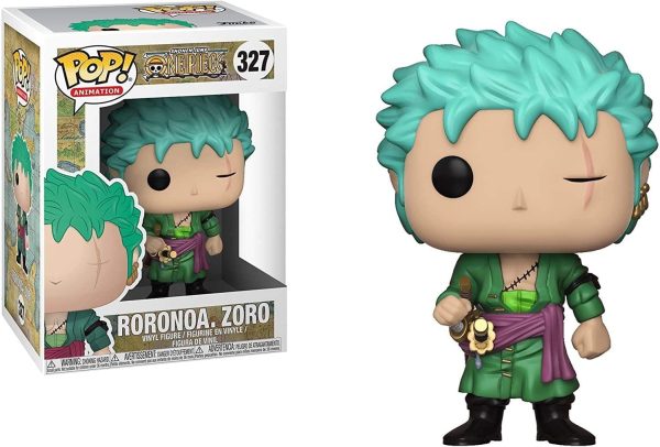 Funko Pop Anime: Onepiece - Roronoa Zoro Collectible Toy - One Piece - Collectable Vinyl Figure - Gift Idea - Official Merchandise - Toys for Kids & Adults - Anime Fans - Model Figure for Collectors