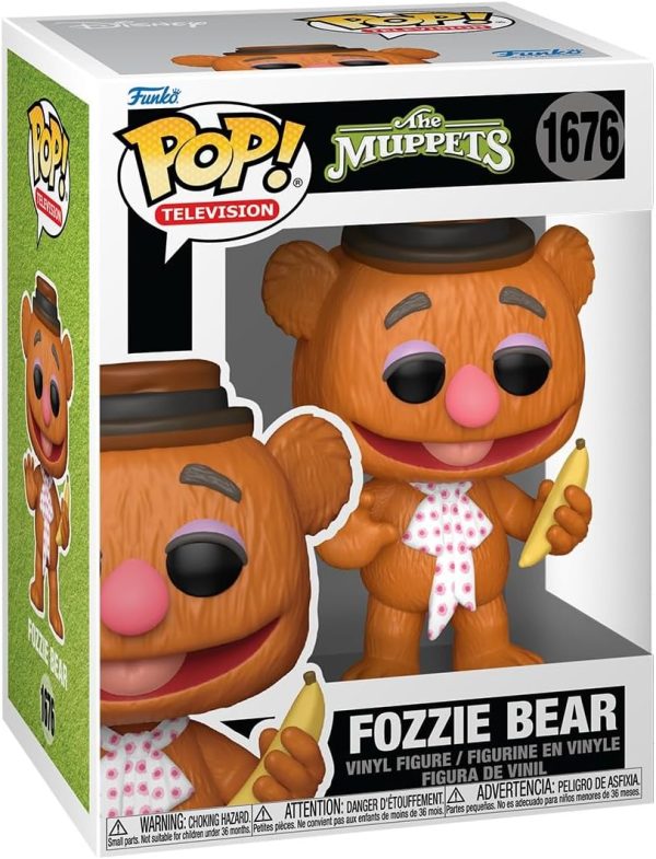 Funko Pop! TV: The Muppets - Fozzie Bear - Collectable Vinyl Figure - Gift Idea - Official Merchandise - Toys for Kids & Adults - Model Figure for Collectors and Display