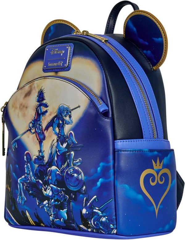 Loungefly Disney Kingdom Hearts Mickey Mini-Backpack. Amazon Exclusive