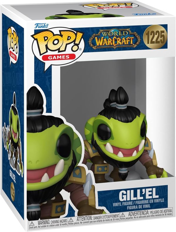 Funko Pop! Games: Murloc Cosplay - Gill'el - World of Warcraft - Collectable Vinyl Figure - Gift Idea - Official Merchandise - Toys for Kids & Adults - Video Games Fans