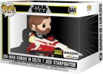 Funko POP! Rides: Star Wars - OBI-Wan Kenobi in Delta 7 - Collectable Vinyl Figure - Gift Idea - Official Merchandise - for Kids & Adults - Movies Fans