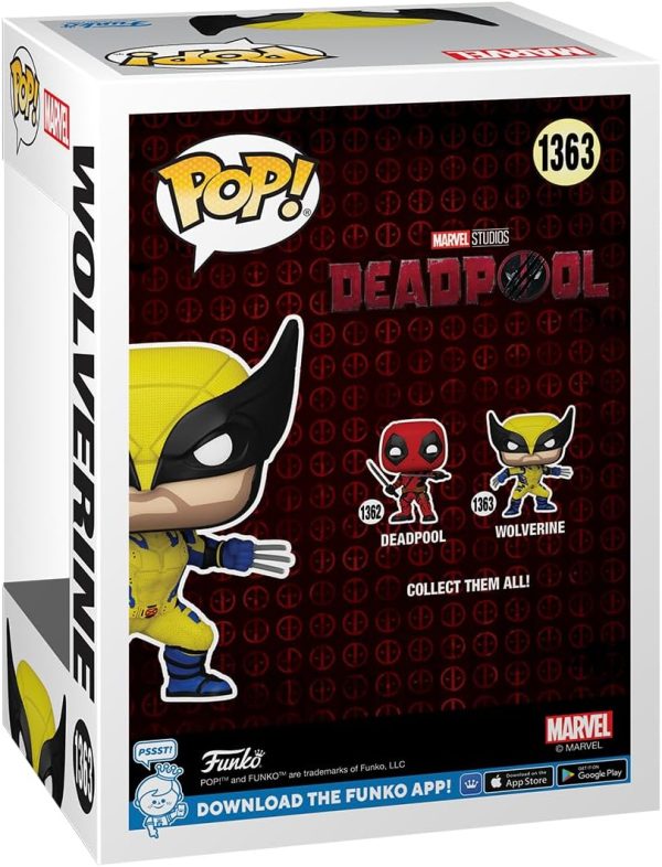 Funko POP! Marvel: Deadpool & Wolverine - Wolverine - Collectable Vinyl Figure - Gift Idea - Official Merchandise - for Kids & Adults - Movies Fans - Model Figure for Collectors and Display